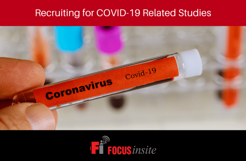 Recruiting for COVID-19 Related Studies