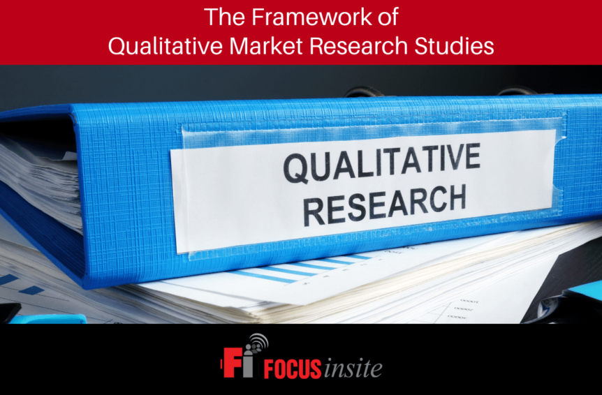 The Framework of Qualitative Market Research Studies