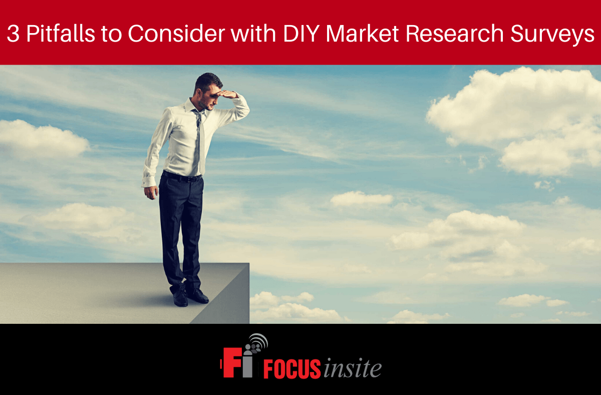 3 Pitfalls to Consider with DIY Market Research Surveys