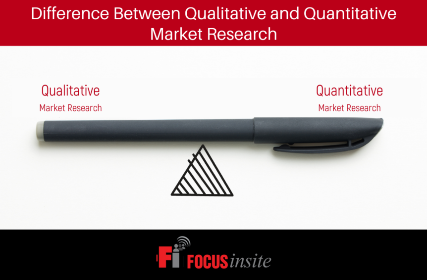 What is the difference between Qualitative and Quantitative Market Research?