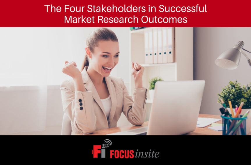 The Four Stakeholders in Successful Market Research Outcomes