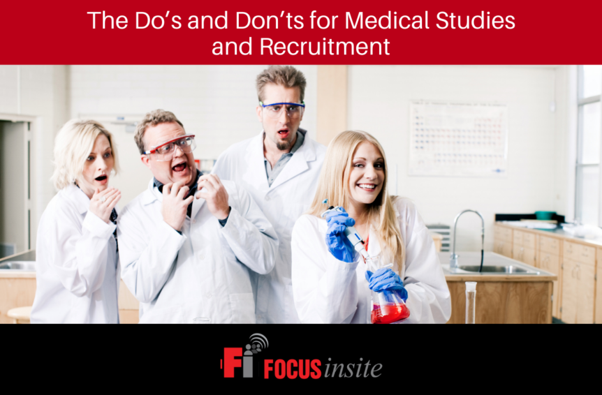 The Do’s and Don’ts for Medical Studies and Recruitment