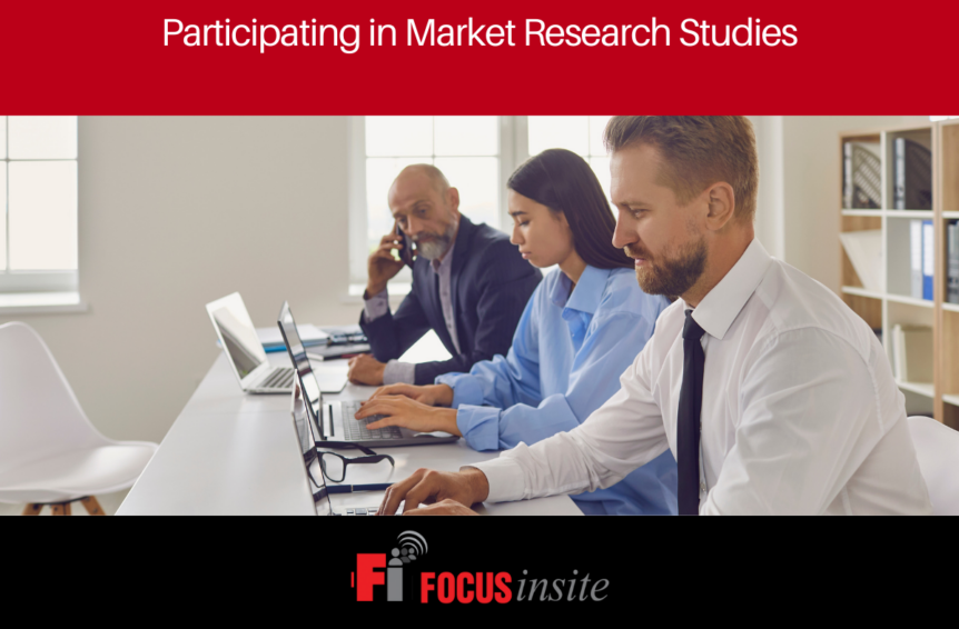 Participating in Market Research Studies