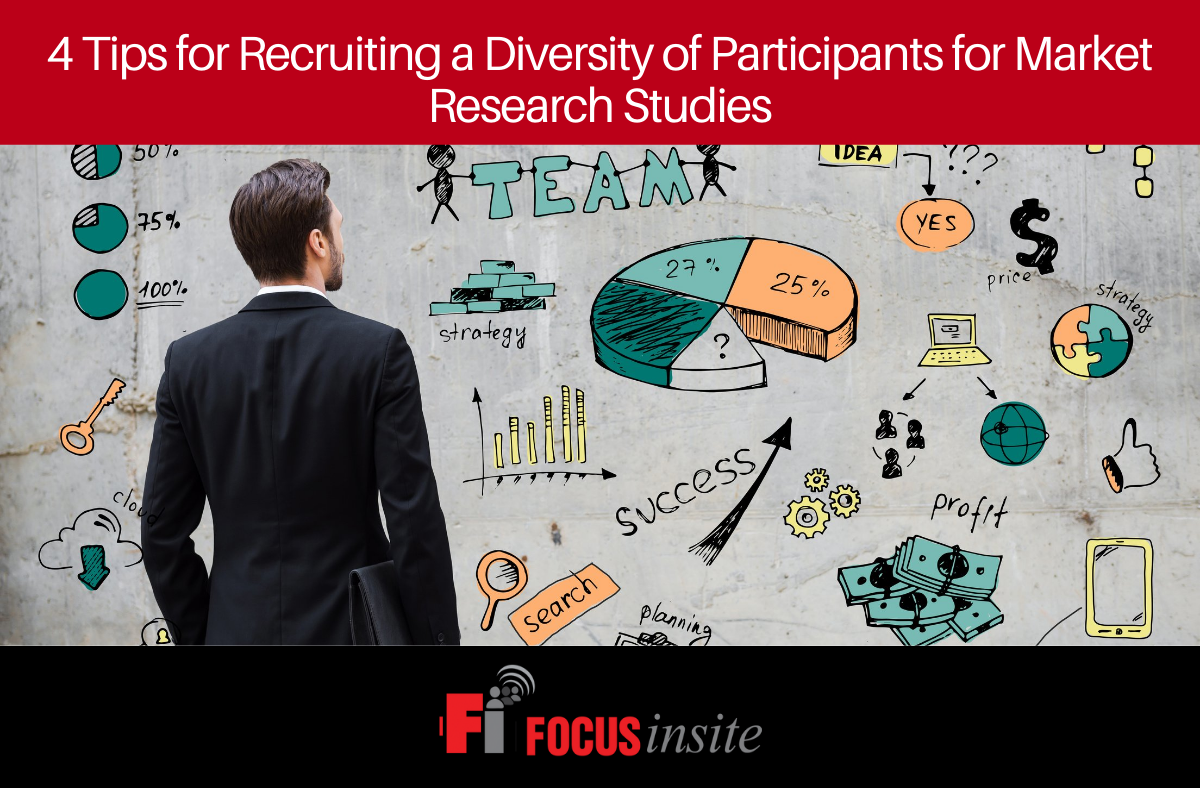 4 Tips for Recruiting a Diversity of Participants for Market Research Studies