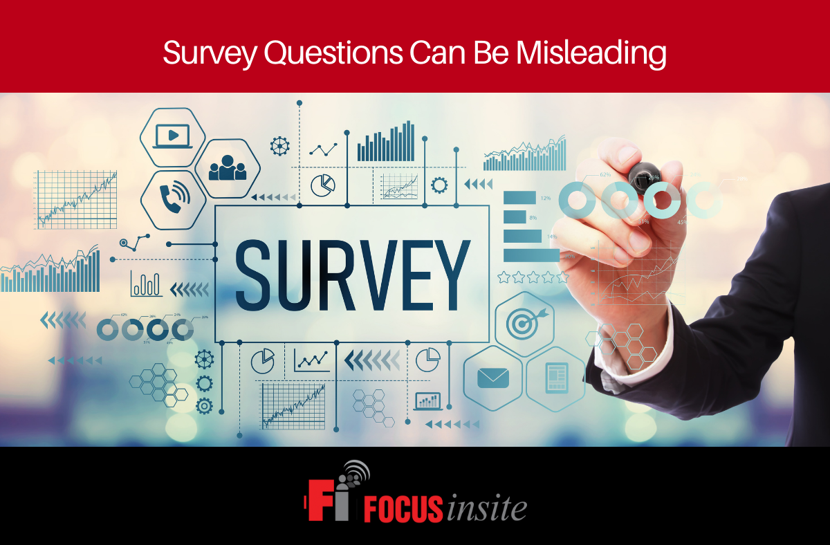 Survey Questions Can Be Misleading