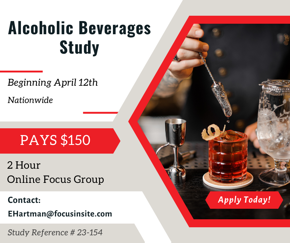 23-154 Alcoholic Beverages Study