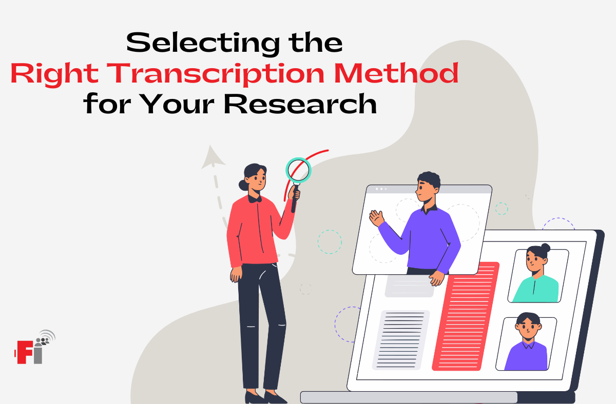 Transcription Method for Research